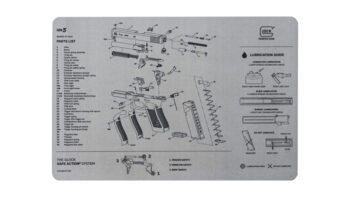 GLOCK Unterlagsmatte 31717 Gen5 grau tws waffensysteme