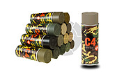 C4 Mil Grade Color Spray - Beigegrau RAL 7006