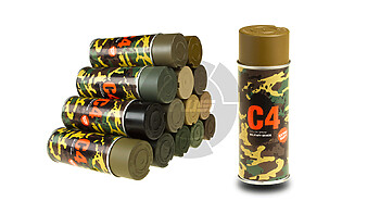 C4 Mil Grade Color Spray - Coyote