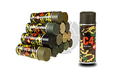 C4 Mil Grade Color Spray - Gelboliv RAL 6014