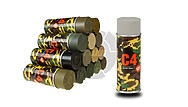 C4 Mil Grade Color Spray - Steingrau RAL 7030