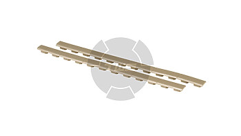 M-LOK Rail Cover, Type 1 Sand MAG602 - 18527