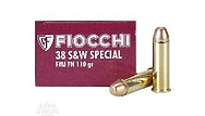 fiocchi 38 spl. fmj fn