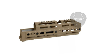 midwest ak alpha series handguard 10" m lok fde