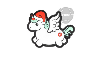 Patch-Christmas-Unicorn - TWS Waffensysteme Wien